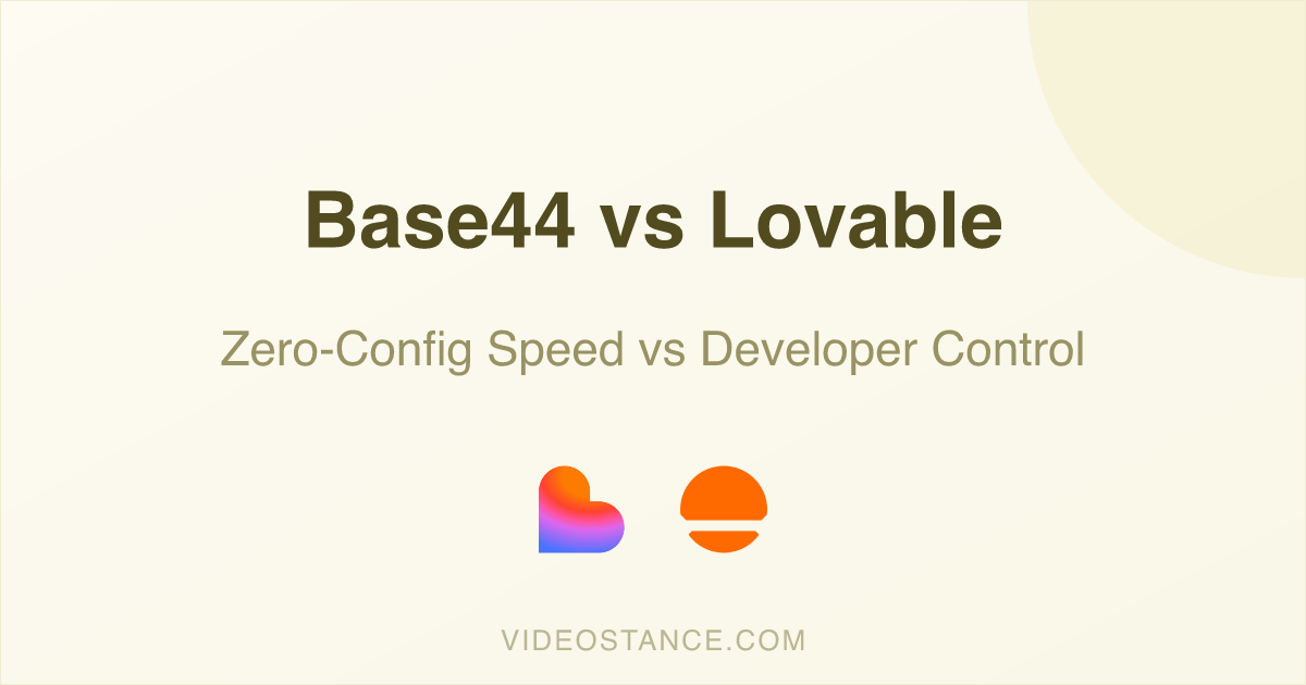 Base44 vs Lovable: Zero-Config Speed vs Developer Control