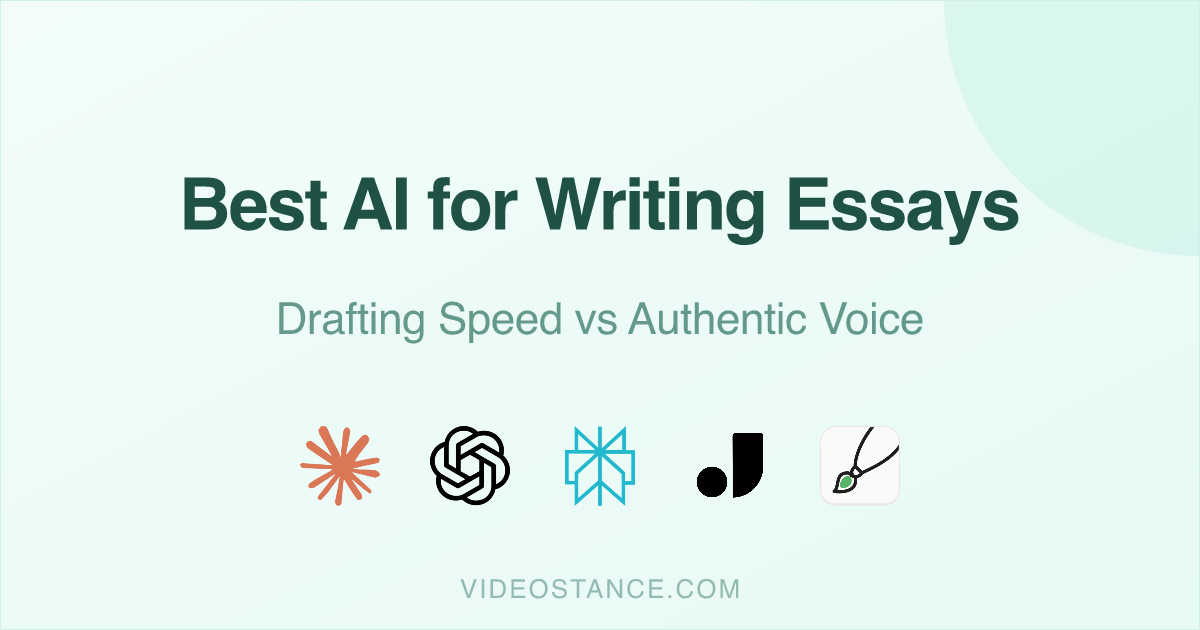 Best AI for Writing Essays: Fast Draft or Truly Yours?