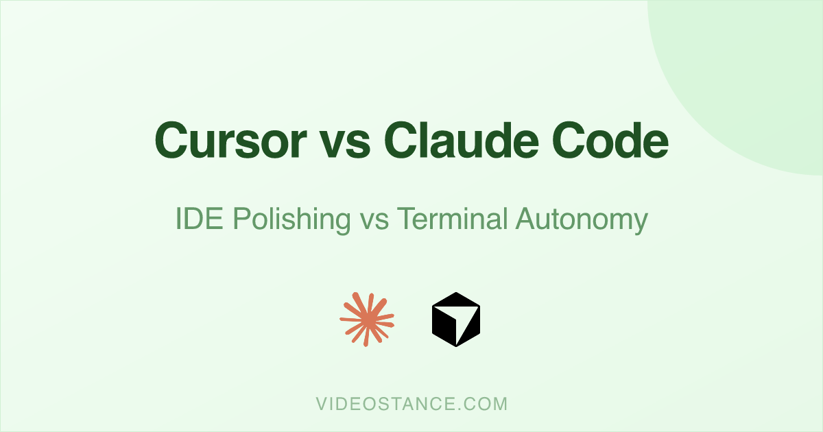 Cursor vs Claude Code: IDE Polishing vs Terminal Autonomy