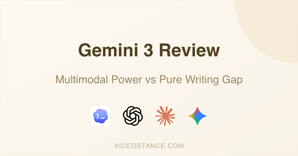 Gemini 3 Review: Multimodal Power vs Pure Writing Gap