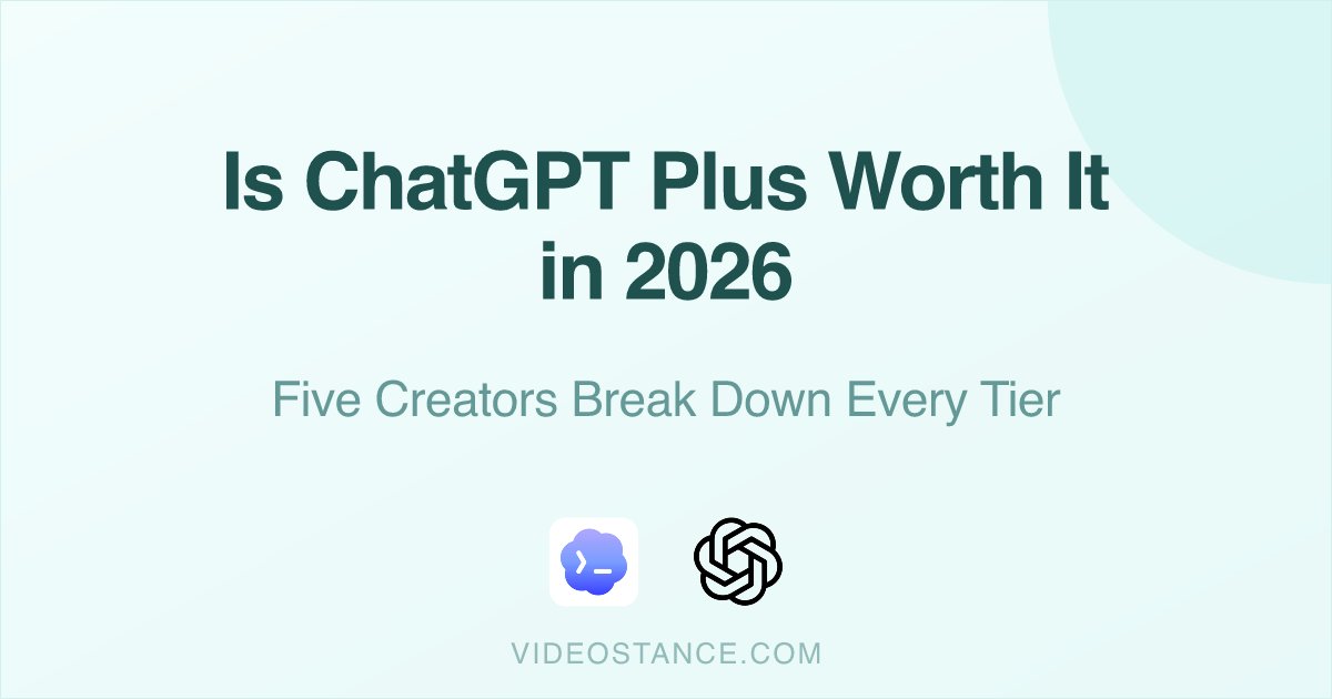 Is ChatGPT Plus Worth It in 2026: Five Creators Break Down Every Tier