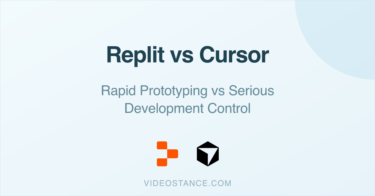 Replit vs Cursor: Rapid Prototyping vs Serious Development Control